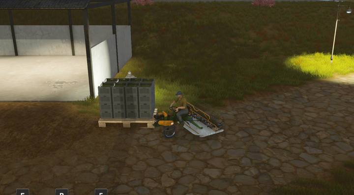 Youll have to load the machine at least two times in order to fill both fields. - Visiting Japan | Story mode walkthrough Pure Farming 2018 - Story Mode - Pure Farming 2018 Game Guide