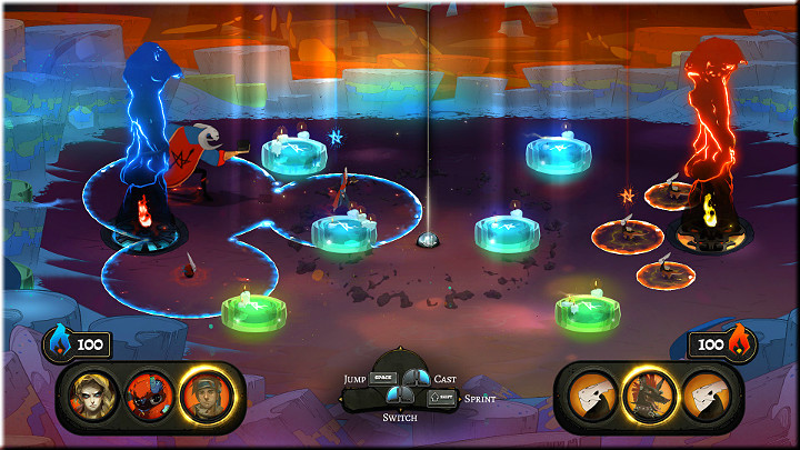 The team that you will have to face consists of very quick players - The Rites 1-8 | Walkthrough - Walkthrough - Pyre Game Guide