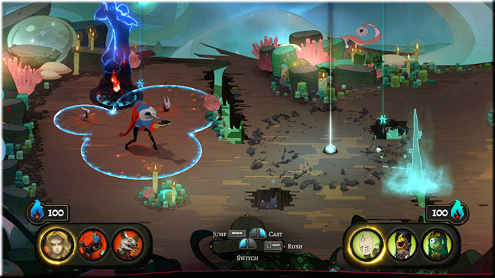 The next Rite pits you against Knights, the greatest advantage of whom is great speed and agility - The Rites 1-8 | Walkthrough - Walkthrough - Pyre Game Guide