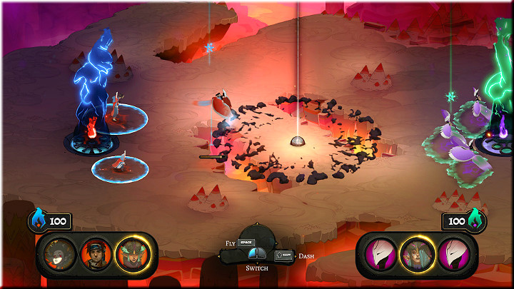 This time you will fight against flying opponents - a team of Harpies - The Rites 1-8 | Walkthrough - Walkthrough - Pyre Game Guide