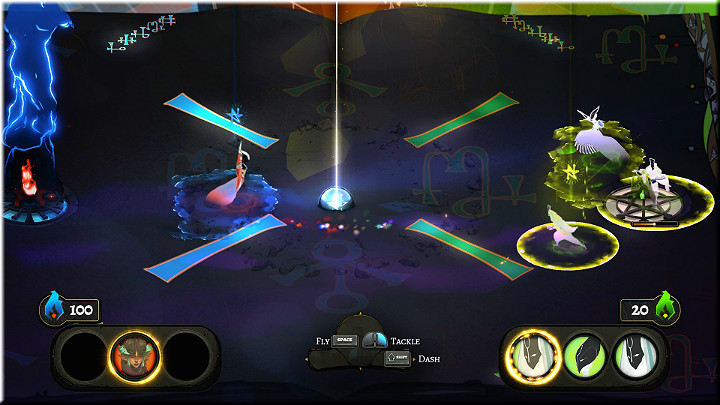 Pamitha is a very capable character, in addition to which she can fly, making this trial that much easier to complete - Scribe Trials | Walkthrough - Walkthrough - Pyre Game Guide