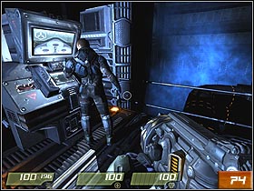 You (as the assistance) and engineer will be assign to the task - Nexus Hub Tunnels - Walkthrough - Quake 4 - Game Guide and Walkthrough
