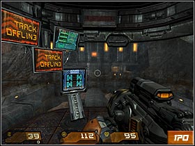 Youll meet the engineer and the medic (#168) - Tram Hub Station - Walkthrough - Quake 4 - Game Guide and Walkthrough