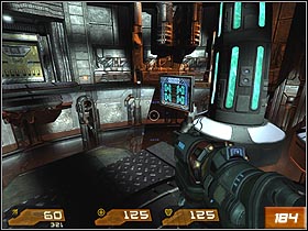 Walk deep into the room - Data Processing Terminal - Walkthrough - Quake 4 - Game Guide and Walkthrough