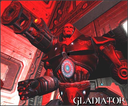 Gladiators don't appear in the game as often as above-mentioned enemies, but they can cause a lot of pain - Gladiator - Enemies - Quake 4 - Game Guide and Walkthrough