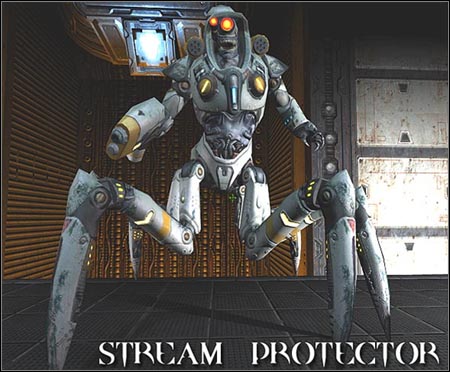 Big robots on four legs - Stream Protector - Enemies - Quake 4 - Game Guide and Walkthrough