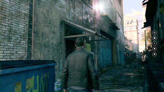 Jump on the small roof to collect the last Chronon. - Chronon Sources (act II) - Secrets - Quantum Break - Game Guide and Walkthrough