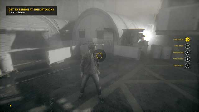 Chronon hidden behind Monarch barracks. - Chronon Sources (act II) - Secrets - Quantum Break - Game Guide and Walkthrough