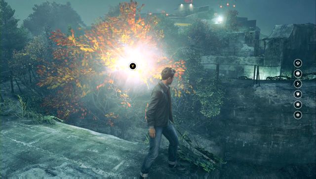 Get to the wall by climbing the cannon and go to the other side of it. - Chronon Sources (act III) - Secrets - Quantum Break - Game Guide and Walkthrough