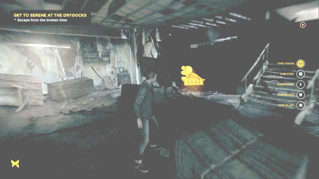 A model with a dinosaur with a helmet is one of the Quantum Ripples. - Quantum Ripples - Secrets - Quantum Break - Game Guide and Walkthrough