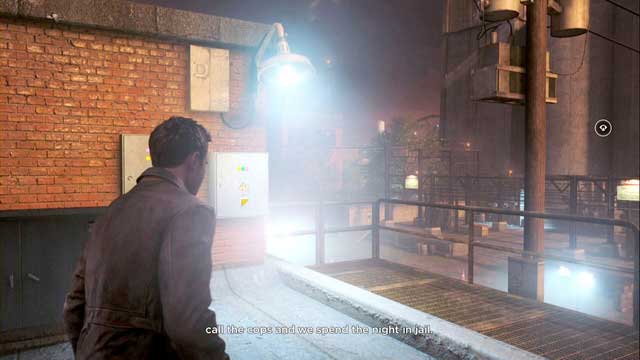 The switch below the light is a Quantum Ripple. - Quantum Ripples - Secrets - Quantum Break - Game Guide and Walkthrough