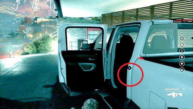 Check the back seat for media - Act III, part 2 - Monarch Gala - Walkthrough - Quantum Break - Game Guide and Walkthrough