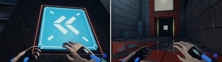 Move the crane to the left side and jump on the balcony - QUBE 2 - Chapter 3 - House of Leaves - Walkthrough - Q.U.B.E. 2 Game Guide