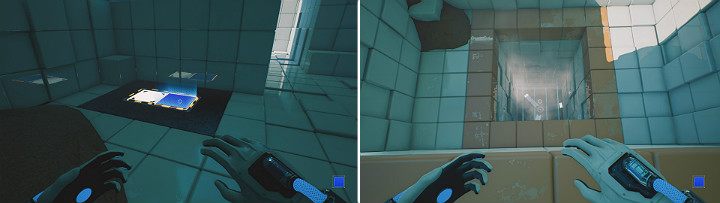 Activate the blue cube and get to the higher level - QUBE 2 - Chapter 5 - Tangled (The Machine) - Walkthrough - Q.U.B.E. 2 Game Guide