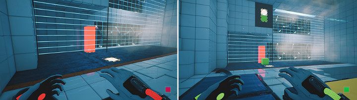 Go to the end of the room and pull the orange cube behind the laser grid - QUBE 2 - Chapter 5 - Tangled (The Machine) - Walkthrough - Q.U.B.E. 2 Game Guide