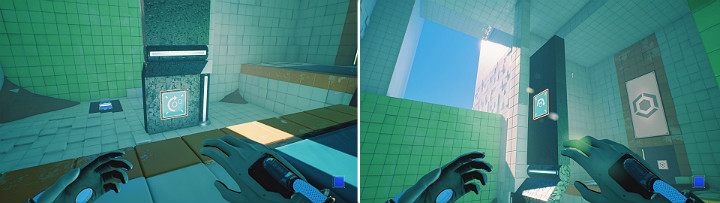 Activate the bottom panel again, causing the wall to revert back to its previous position - QUBE 2 - Chapter 6 - Fragile Dreams - Walkthrough - Q.U.B.E. 2 Game Guide