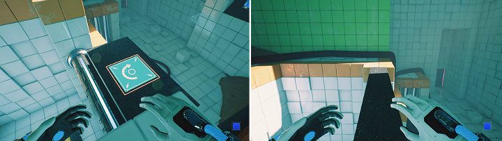 Once again activate the panel on the wall to set it in a horizontal position - QUBE 2 - Chapter 6 - Fragile Dreams - Walkthrough - Q.U.B.E. 2 Game Guide