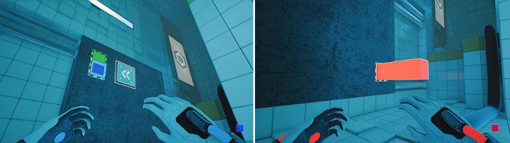 Move the crane to the left side and create an orange cube - QUBE 2 - Chapter 6 - Fragile Dreams - Walkthrough - Q.U.B.E. 2 Game Guide