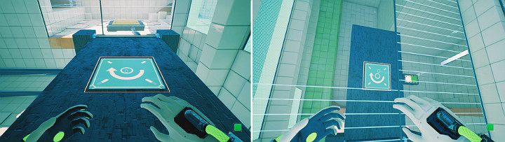 Jump to the horizontal wall and activate the panel - QUBE 2 - Chapter 6 - Fragile Dreams - Walkthrough - Q.U.B.E. 2 Game Guide