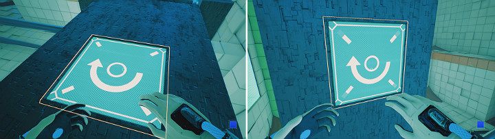 Stand in the designated location and activate the panel - QUBE 2 - Chapter 6 - Fragile Dreams - Walkthrough - Q.U.B.E. 2 Game Guide