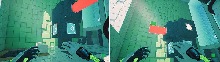 Move the object to the left side and delete the orange cube - QUBE 2 - Chapter 6 - Fragile Dreams - Walkthrough - Q.U.B.E. 2 Game Guide