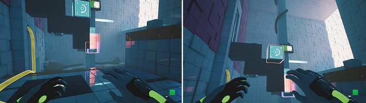 Change the pole of the further magnet to a blue one - QUBE 2 - Chapter 7 - The Edge - Walkthrough - Q.U.B.E. 2 Game Guide