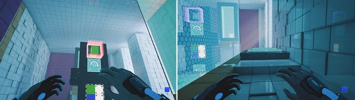 Your character will be thrown into the air and land on the balcony - QUBE 2 - Chapter 7 - The Edge - Walkthrough - Q.U.B.E. 2 Game Guide