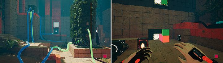 Continue using the door found on the opposite side of the room - QUBE 2 - Chapter 8 - The Fall of Man - Walkthrough - Q.U.B.E. 2 Game Guide