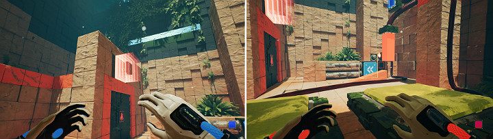 The green cube was drawn in by the magnet - QUBE 2 - Chapter 8 - The Fall of Man - Walkthrough - Q.U.B.E. 2 Game Guide