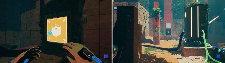 Activate the computer and leave the room - QUBE 2 - Chapter 8 - The Fall of Man - Walkthrough - Q.U.B.E. 2 Game Guide