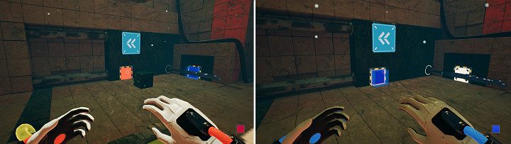 Return to the crane and create a new green cube - QUBE 2 - Chapter 8 - The Fall of Man - Walkthrough - Q.U.B.E. 2 Game Guide