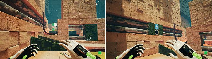 Face the green cube and delete it - QUBE 2 - Chapter 9 - Memories of God - Walkthrough - Q.U.B.E. 2 Game Guide