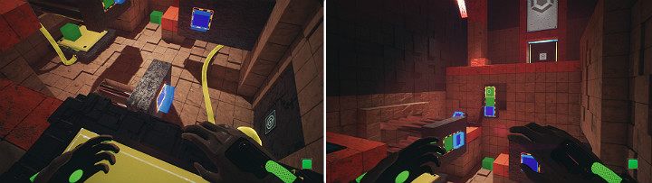 Youve managed to move the next crane a little closer to the door - QUBE 2 - Chapter 10 - Uncomfortable Truths - Walkthrough - Q.U.B.E. 2 Game Guide