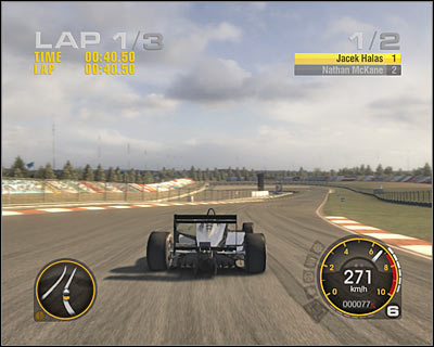 The final part of the lap will begin with two challenging corners (screen) - Euro A Licence Tournaments II - Europe - Trophies - Race Driver GRID - Game Guide and Walkthrough