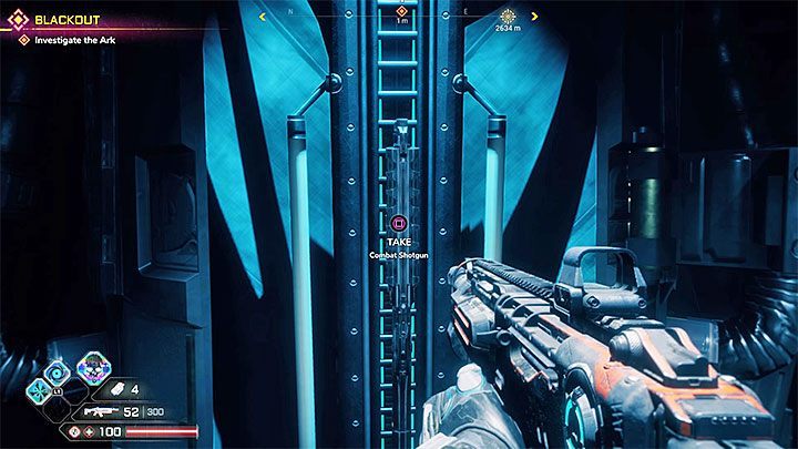 After entering the Ark, go to the central post and take the Combat Shotgun - Combat Shotgun | Weapons in Rage 2 - Weapons - Rage 2 Guide