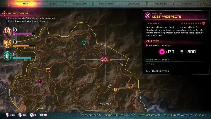 This Bandit Den is located in the western part of the region, near the Authority Sentry and Ranger Echo - Bandit Dens in The Wilds - Rage 2 - Bandit Dens - Rage 2 Guide