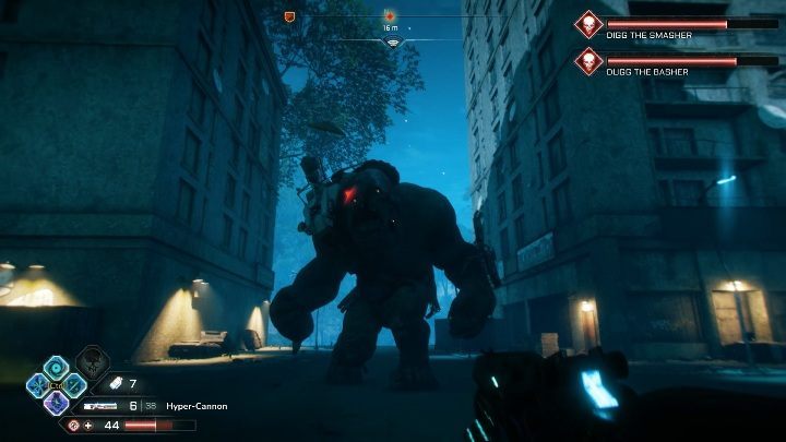 The enemies throw stones and metal parts at you - Mutie Nests - D and Ds Hood - Rage 2 - Mutie Nests - Rage 2 Guide