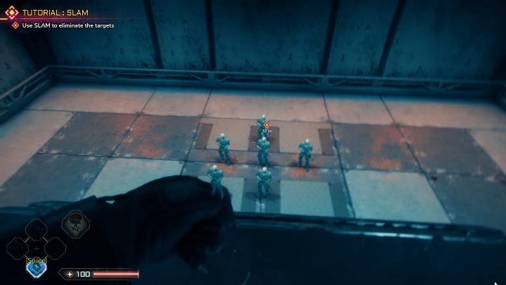 Using this skill releases a shockwave which deals damage to multiple opponents at once - Slam | Nanotrites in Rage 2 - Nanotrites - Rage 2 Guide