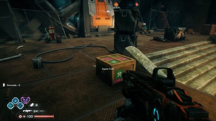 The ark can be found at the end of the location, behind the huge steps - Arks in Torn Plains - Side activities in Rage 2 - Arks - Rage 2 Guide