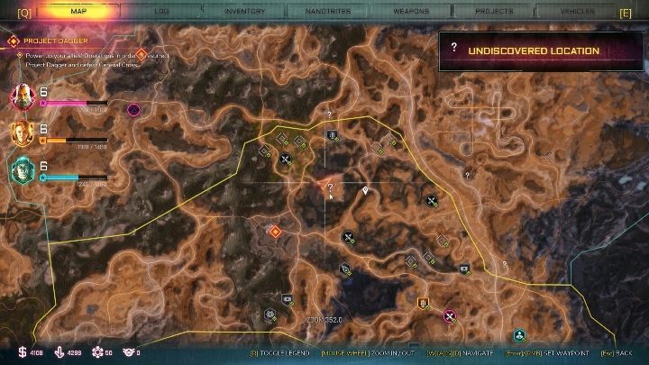 Ecopod - The Wilds is a wild area located in the southern part of The Wilds region - Ecocapsules Map | Rage 2 - World Atlas - Rage 2 Guide