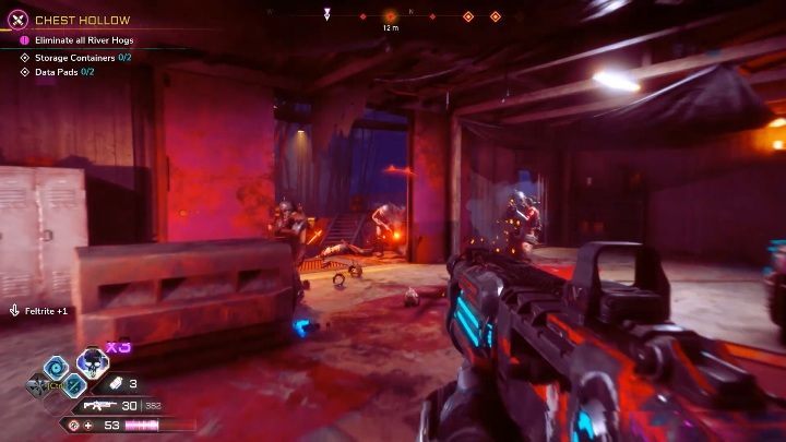 In this location you will find 2 data pads and 2 storage containers - Bandit Dens in Sekreto Wetlands - Rage 2 - Bandit Dens - Rage 2 Guide