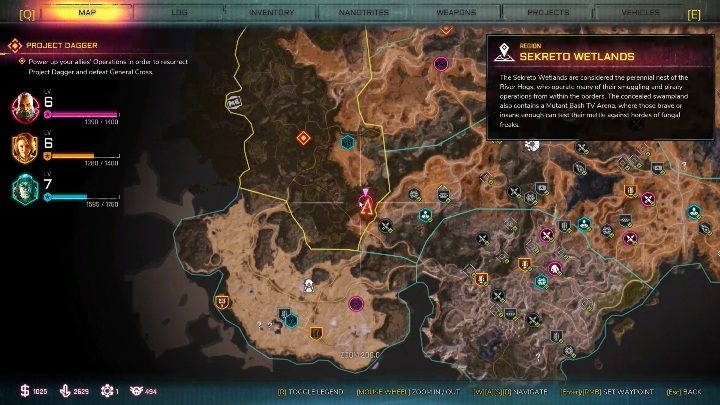 This is the bandits den that you will find in southern locations, close to McBoatfaces Boatery - Bandit Dens in Sekreto Wetlands - Rage 2 - Bandit Dens - Rage 2 Guide