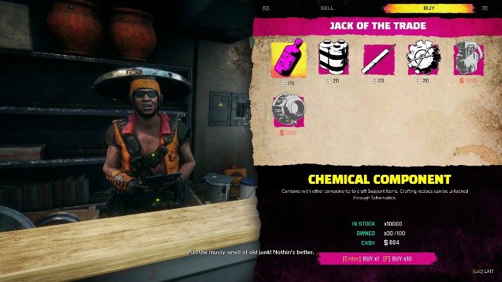 Raw materials can be found after capturing and clearing out a selected area from all enemies - Crafting in The Rage 2 - Basics - Rage 2 Guide