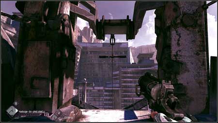 In order to leave the Ghost Hideout walk to the edge of the precipice and then use the zipline above - Quell the Bandit Threat - p. 2 | Main missions - Main missions - Rage Game Guide & Walkthrough