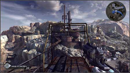 Use it and then turn right - Wheres Juno/Radio Tower Repair | Main missions - Main missions - Rage Game Guide & Walkthrough