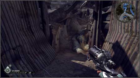 Once you get to the Wasted Territory follow the path indicated on the mini-map - The Missing Parts/Find the Buggy Parts - p. 1 | Main missions - Main missions - Rage Game Guide & Walkthrough