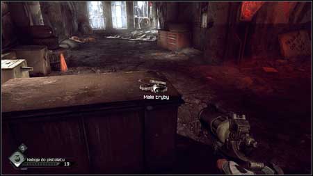 After you kill the last enemy, go back to the entrance and start exploring rooms carefully - The Missing Parts/Find the Buggy Parts - p. 1 | Main missions - Main missions - Rage Game Guide & Walkthrough