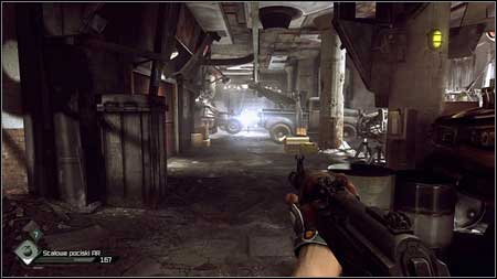 Gather ammo lying to the left and move forward - The Missing Parts/Find the Buggy Parts - p. 2 | Main missions - Main missions - Rage Game Guide & Walkthrough