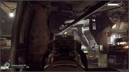 Youll see a gas tank moving under the ceiling - The Missing Parts/Find the Buggy Parts - p. 2 | Main missions - Main missions - Rage Game Guide & Walkthrough