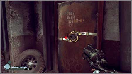 You can now leave the building but if you have enough parts to create another Grind Locker then do it and unlock the door to the right - The Missing Parts/Find the Buggy Parts - p. 2 | Main missions - Main missions - Rage Game Guide & Walkthrough